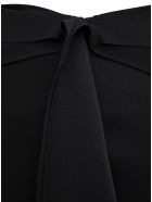 Givenchy Black Asymmetrical Viscose Blend Skirt Givenchy Black Asymmetrical Viscose Blend Skirt - Black