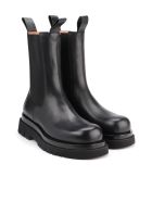 Bottega Veneta Ankle Boots Storm Cuir Bottega Veneta Ankle Boots Storm Cuir - Black