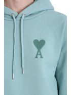 Ami Alexandre Mattiussi Sweatshirt In Green Cotton Ami Alexandre Mattiussi Sweatshirt In Green Cotton - green