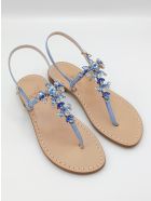 Scopolo Jewel Thong Sandals Dea Sandals Scopolo Jewel Thong Sandals - light blue