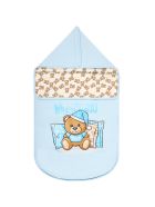 Moschino Light Blue Sleeping Bag For Baby Boy With Teddy Bears Moschino Light Blue Sleeping Bag For Baby Boy With Teddy Bears - Light Blue