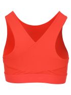 Reebok X Victoria Beckham Logo Low-impact Performance Bra Reebok x Victoria Beckham Logo Low-impact Performance Bra - RED