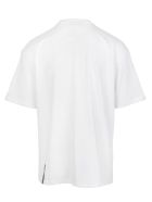 White And Green "visione" Man T-shirt Vision of Super White And Green "visione" Man T-shirt - White/green