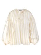 Candy-stripe Blouse MSGM Candy-stripe Blouse - Avana