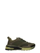 Givenchy Giv 1 Sneakers In Green Synthetic Fibers Givenchy Giv 1 Sneakers In Green Synthetic Fibers - green