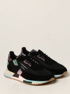 Ghoud Sneakers Rush Ghoud Sneakers In Suede And Mesh GHOUD Sneakers Rush Ghoud Sneakers In Suede And Mesh - Black
