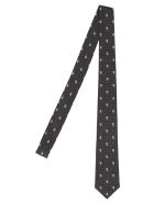 Alexander Mcqueen 'the Skull Polka Dots' Tie Alexander McQueen 'the Skull Polka Dots' Tie - Black&White