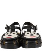 Melissa Black Sandals With Felix For Boy Melissa Black Sandals With Felix For Boy - Black