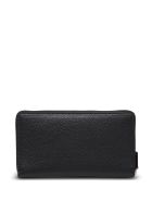 Balenciaga Essential Black Leather Wallet With Logo Balenciaga Essential Black Leather Wallet With Logo - Black