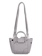 Off-White Burrow Perforated Leather Bag Off-White Burrow Perforated Leather Bag - grey