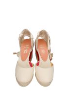 Castañer by Paul Smith Carina Ps 8-001 Wedges In Beige Canvas Castañer by Paul Smith Carina Ps 8-001 Wedges In Beige Canvas - beige