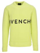 Givenchy 4g Intarsia Knitted Logo Jumper Givenchy 4g Intarsia Knitted Logo Jumper - YELLOW/BLACK