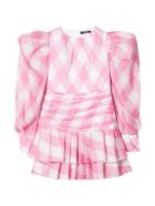 Balmain Teen Pink Dress Balmain Teen Pink Dress - Bianco/rosa