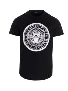 Balmain 'coin Flock' T-shirt Balmain 'coin Flock' T-shirt - Black