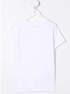 White Kids T-shirt With Micro Logo On The Chest Givenchy White Kids T-shirt With Micro Logo On The Chest - Bianco