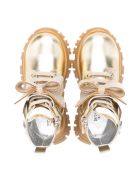 Monnalisa Teen Gold Boots Monnalisa Teen Gold Boots - Oro
