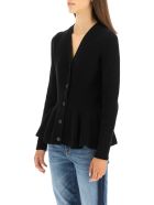 Shaped Cardigan Alexander McQueen Shaped Cardigan - Nero