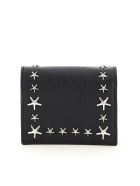 Jimmy Choo Hanne Wallet Star Studs Jimmy Choo Hanne Wallet Star Studs - BLACK SILVER (Black)