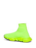 Balenciaga Speed Snekaers In Neon Yellow Knitted Stretch Balenciaga Speed Snekaers In Neon Yellow Knitted Stretch - Yellow