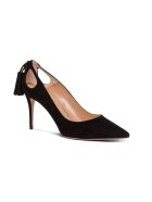 Aquazzura Forever Marylin Suede Pumps Aquazzura Forever Marylin Suede Pumps - Black