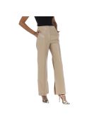Nanushka Vegan Leather Pants Rhyan Nanushka Vegan Leather Pants Rhyan - NEUTRALS