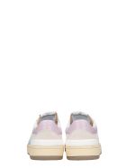 Lanvin Clay Sneakers In White Polyester Lanvin Clay Sneakers In White Polyester - white