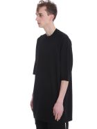 DRKSHDW Jumbo T-shirt In Black Cotton DRKSHDW Jumbo T-shirt In Black Cotton - BLACK