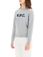 A.P.C. Sweatshirt Logo A.P.C. Sweatshirt Logo - GREY