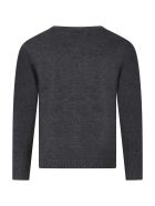Douuod Grey Cardigan For Kids Douuod Grey Cardigan For Kids - Grey