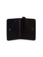 Dolce & Gabbana Horsehide Card Holder With Ring And Heat-stamped Logo Dolce & Gabbana Horsehide Card Holder With Ring And Heat-stamped Logo - NERO
