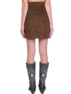 Golden Goose Artemide Skirt In Leather Color Leather Golden Goose Artemide Skirt In Leather Color Leather - leather color