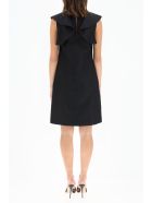 N.21 Cotton Mini Dress With Ruffles N.21 Cotton Mini Dress With Ruffles - BLACK (Black)