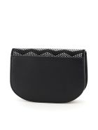Bally Clayn Mini Shoulder Bag With Rhinestones Bally Clayn Mini Shoulder Bag With Rhinestones - BLACK (Black)