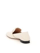 Bally Janelle Leather Loafers Bally Janelle Leather Loafers - 03015 BONE 15 (White)