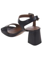 L'Autre Chose T-strap Block Heel Sandals L'Autre Chose T-strap Block Heel Sandals - Black