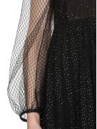 Marco de Vincenzo Lurex Pleated Dress Marco de Vincenzo Lurex Pleated Dress - Glitter Black