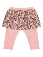 Whiite And Pink Suit With Teddy Bears For Baby Girl Moschino Whiite And Pink Suit With Teddy Bears For Baby Girl - Rosa