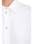 Alessandra Rich Shirt In White Silk Alessandra Rich Shirt In White Silk - white