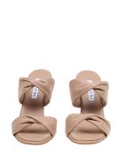 Aquazzura Twist 95 Sandals In Soft Leather Aquazzura Twist 95 Sandals In Soft Leather - Nude