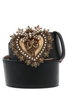 Dolce & Gabbana 'devotion' Belt Dolce & Gabbana 'devotion' Belt - Black