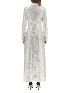 In The Mood For Love Moya Sequined Dress In The Mood For Love Moya Sequined Dress - BEIGE SILVER (Silver)
