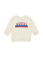 Gucci White Sweatshirt With Print Gucci White Sweatshirt With Print - Bianco