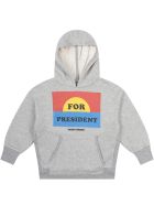 Bobo Choses Grey Sweatshirt For Boy With Writing Bobo Choses Grey Sweatshirt For Boy With Writing - Grey