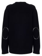 'skull' Cardigan Alexander McQueen 'skull' Cardigan - Black/ivory