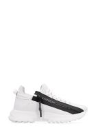 Givenchy Spectre Logo Detail Leather Sneakers Givenchy Spectre Logo Detail Leather Sneakers - White