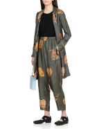 Palmer Pants Uma Wang Palmer Pants - Steel blue/tan
