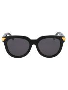Bv1104sa Sunglasses Bottega Veneta Bv1104sa Sunglasses - 001 BLACK BLACK GREY