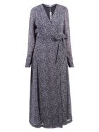 Ganni Printed Dress Ganni Printed Dress - Nero