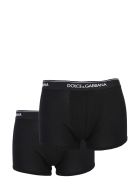Dolce & Gabbana Pack Of Two Boxers Dolce & Gabbana Pack Of Two Boxers - Nero