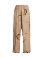 Uma Wang Palmer Wide Leg Pants Uma Wang Palmer Wide Leg Pants - Rose Tan Black